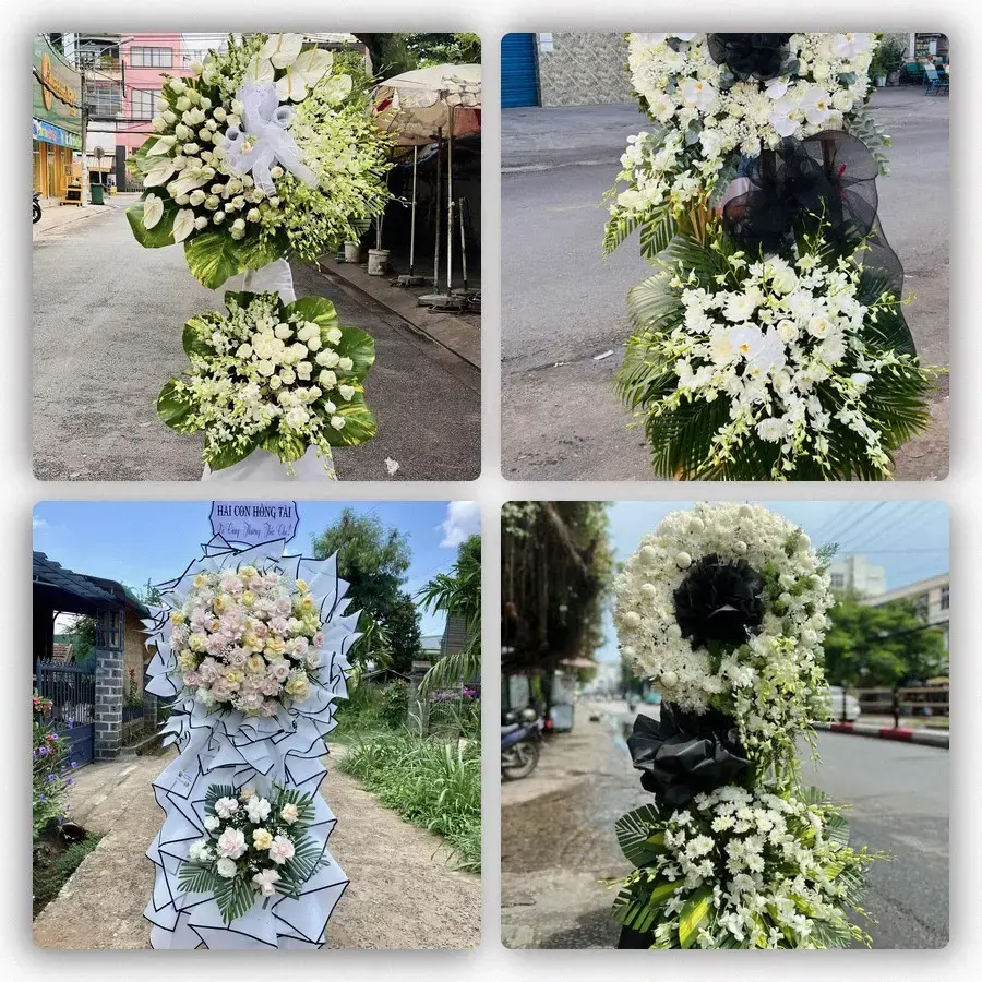 Bốn mẫu hoa đám tang Lạc Dương