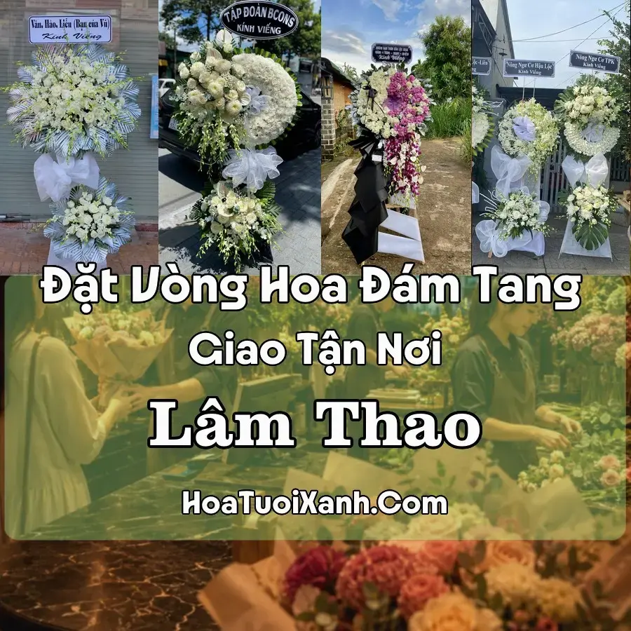 Hoa đám tang Lâm Thao