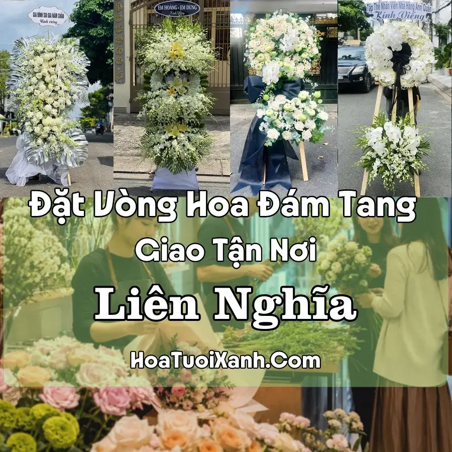 Hoa Đám Tang Liên Nghĩa (Xã Đức Trọng, Lâm Đồng mới)