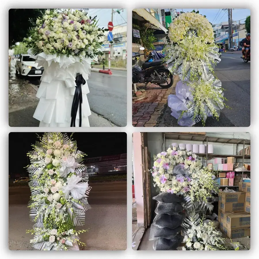 Bốn mẫu hoa đám tang Liên Quan