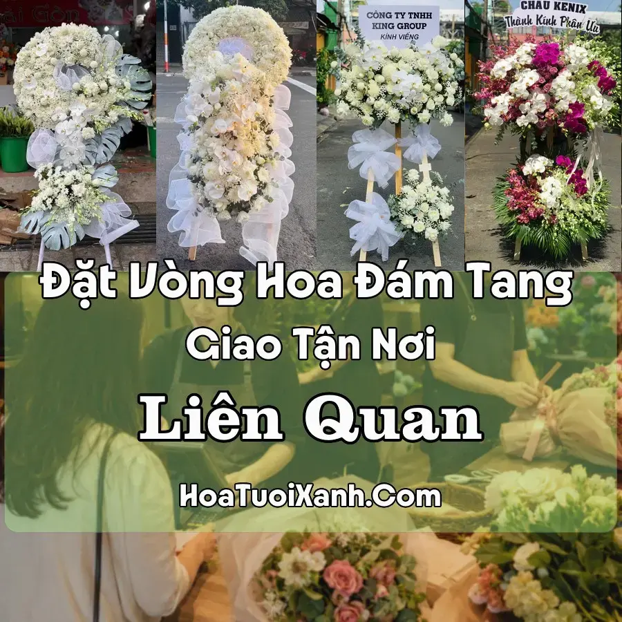 Hoa đám tang Liên Quan