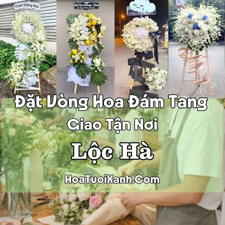 Hoa Đám Tang Lộc Hà (Xã Lộc Hà, Hà Tĩnh mới)