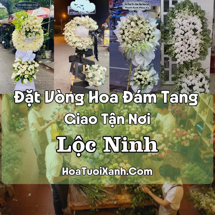 Hoa Đám Tang Lộc Ninh (Xã Lộc Ninh, Đồng Nai mới)