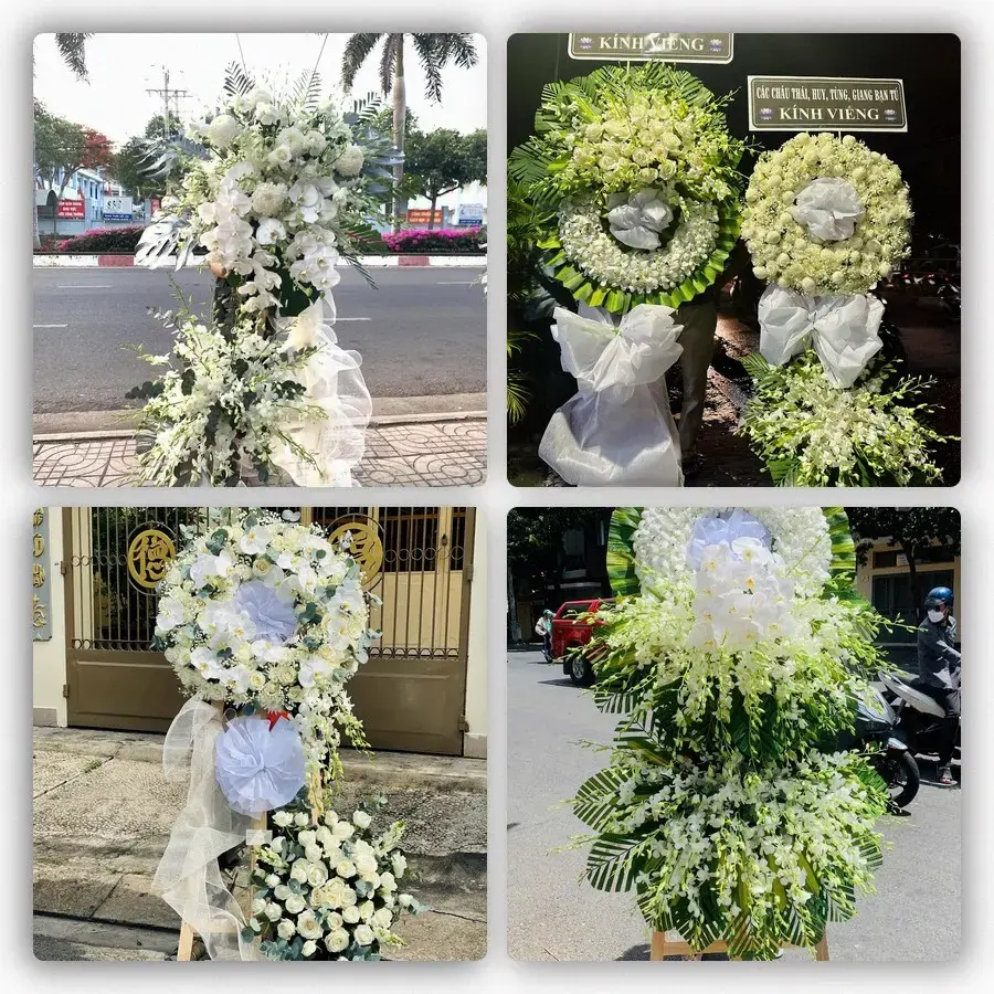 Bốn mẫu hoa đám tang M'Đrắk