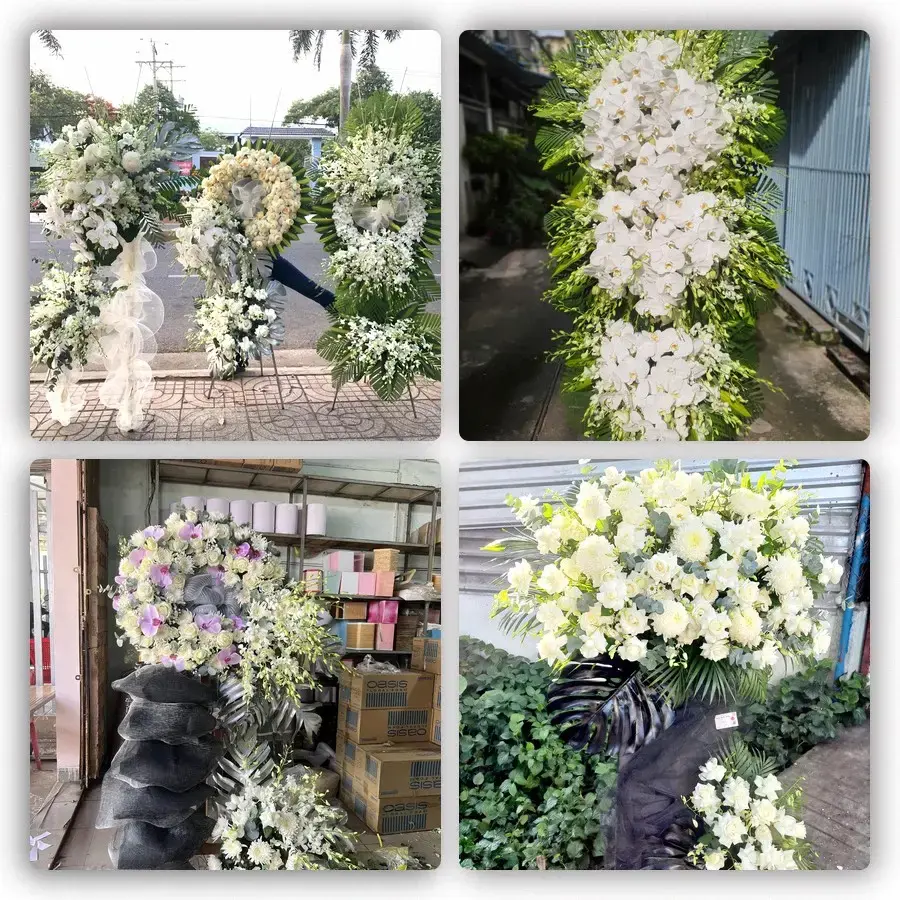 Bốn mẫu hoa đám tang Ma Lâm