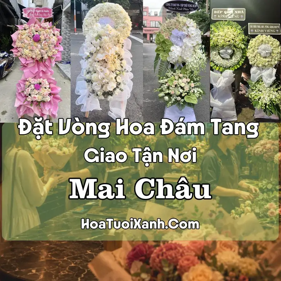 Hoa đám tang Mai Châu