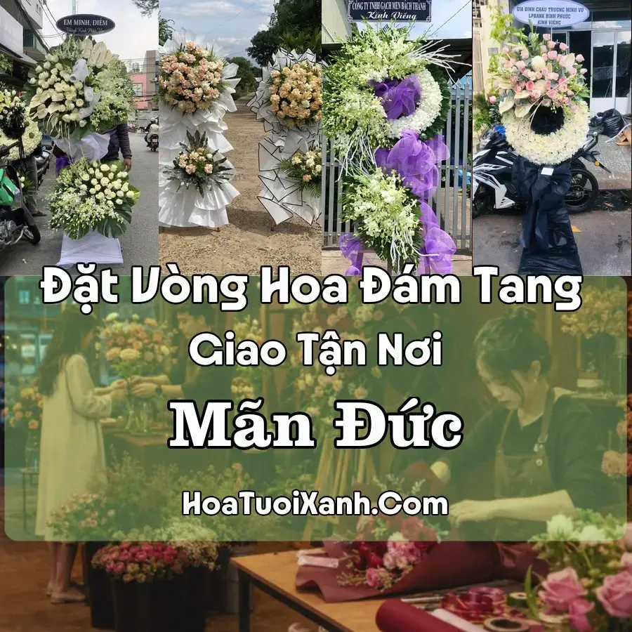 Hoa đám tang Mãn Đức