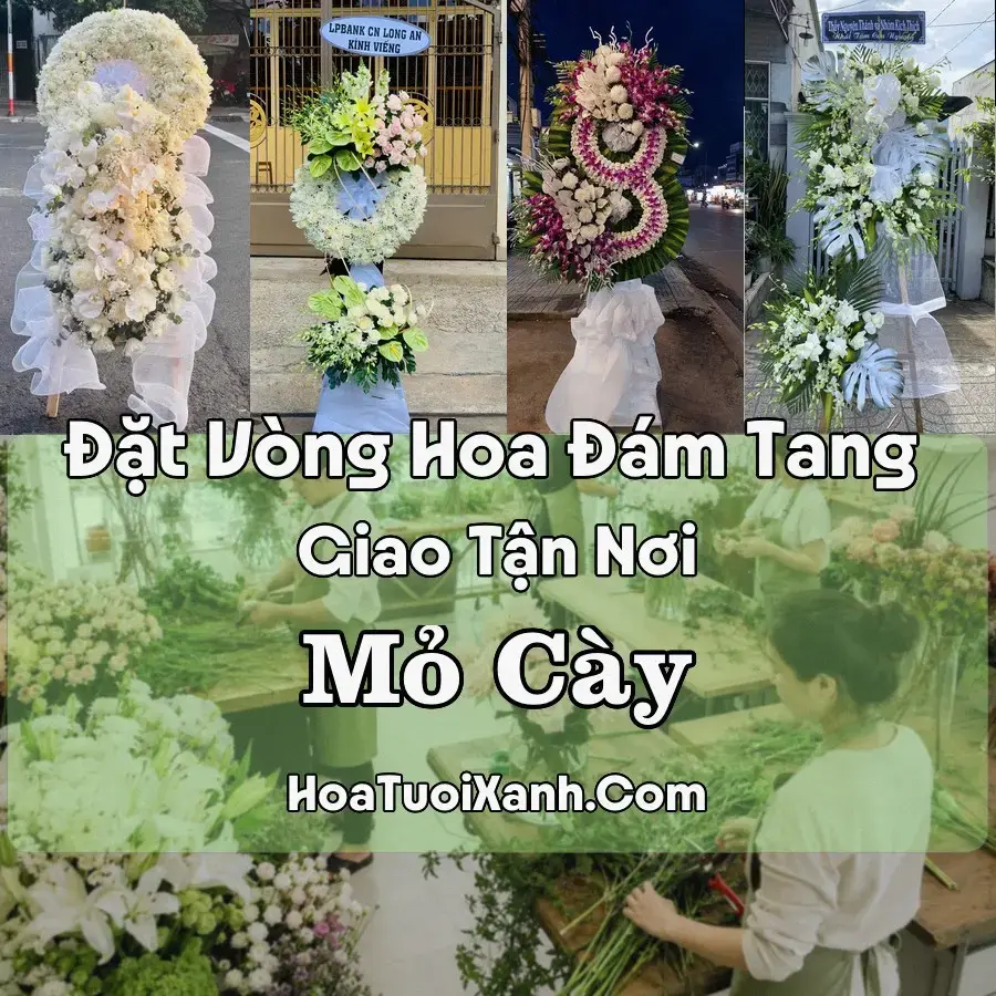 Hoa Đám Tang Mỏ Cày (Xã Mỏ Cày, Vĩnh Long mới)