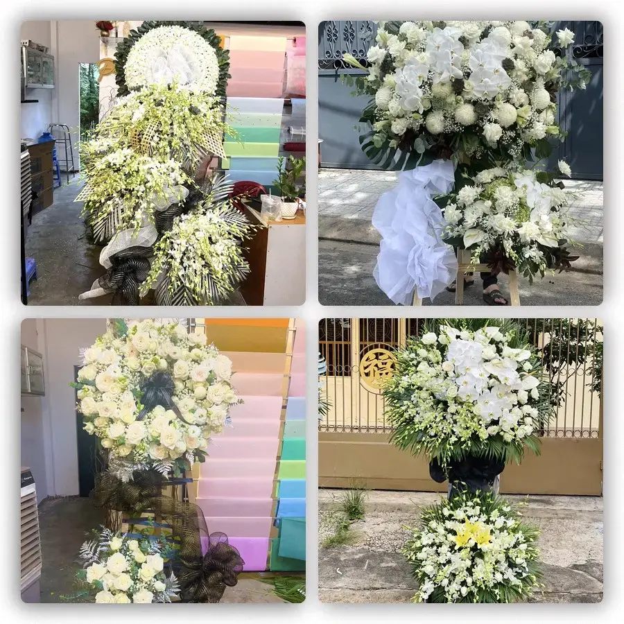 Bốn mẫu hoa đám tang Mộc Châu