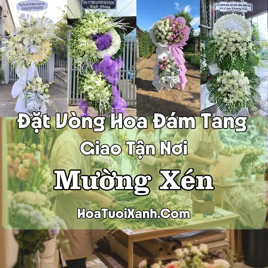 Hoa đám tang Mường Xén