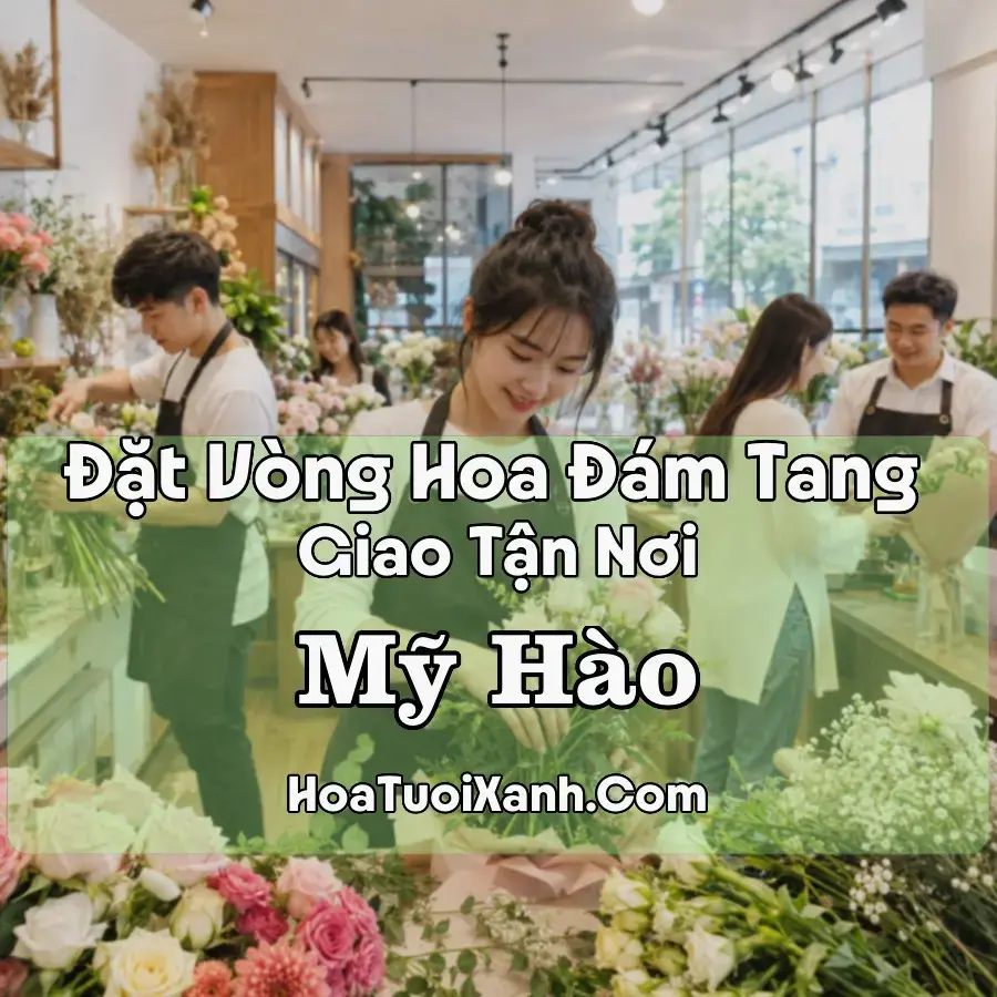 Hoa đám tang Mỹ Hào