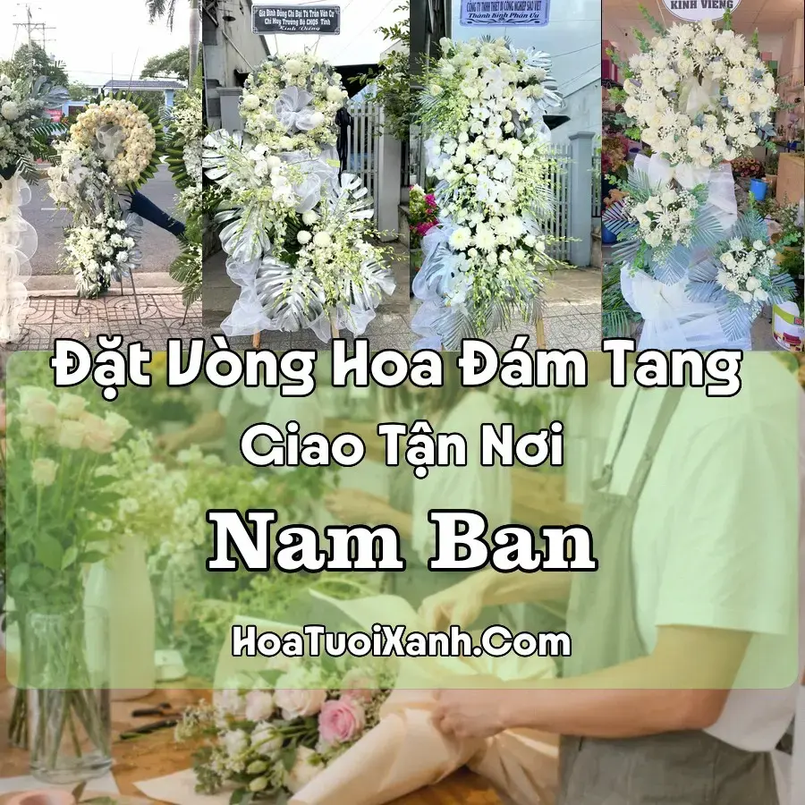 Hoa đám tang Nam Ban