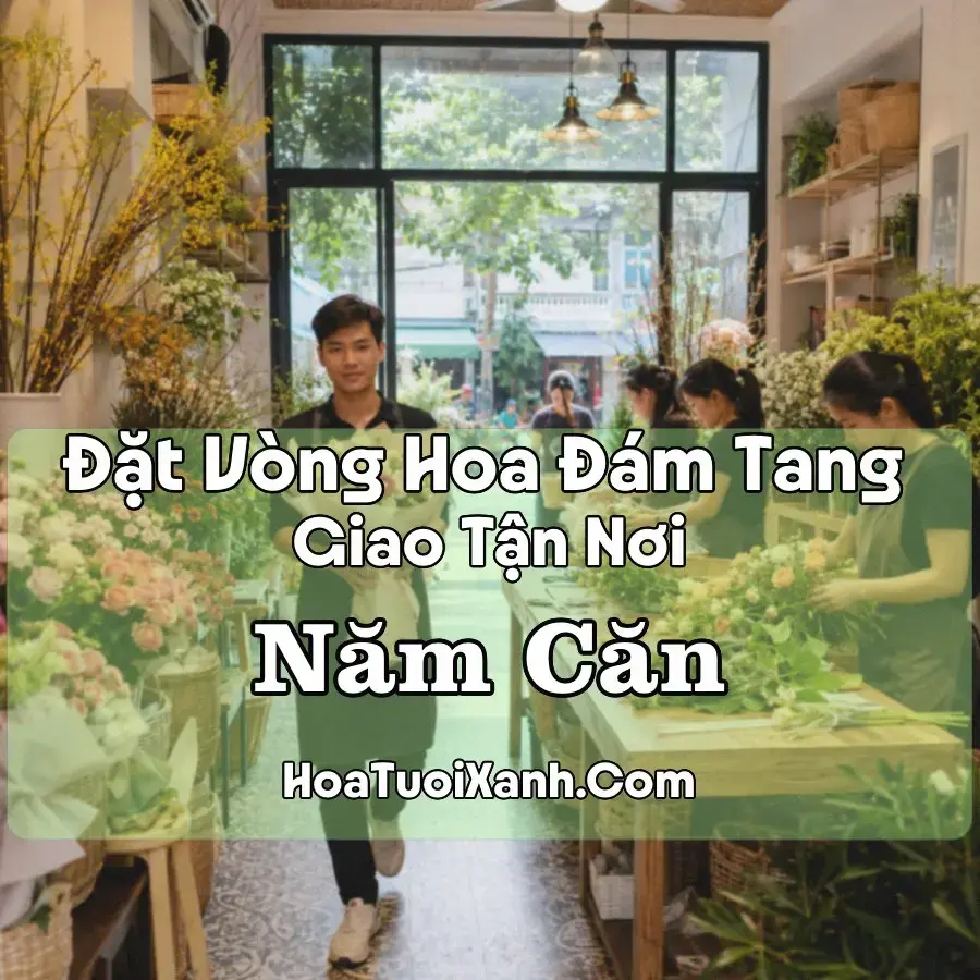 Hoa đám tang Năm Căn