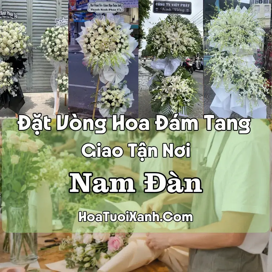 Hoa đám tang Nam Đàn