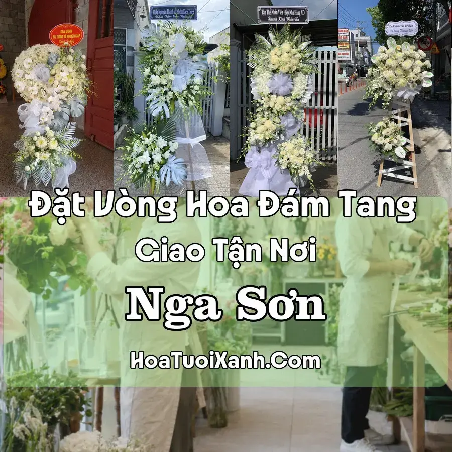 Hoa đám tang Nga Sơn