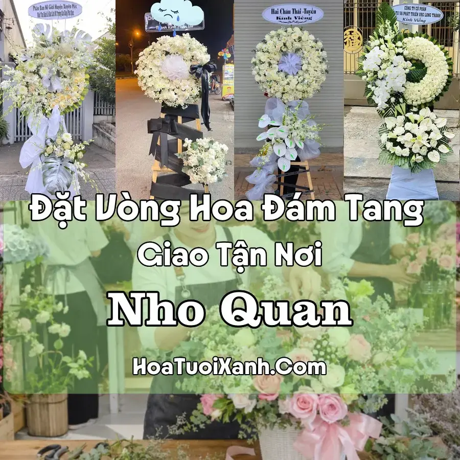 Hoa đám tang Nho Quan