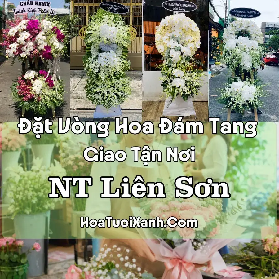 Hoa đám tang NT Liên Sơn