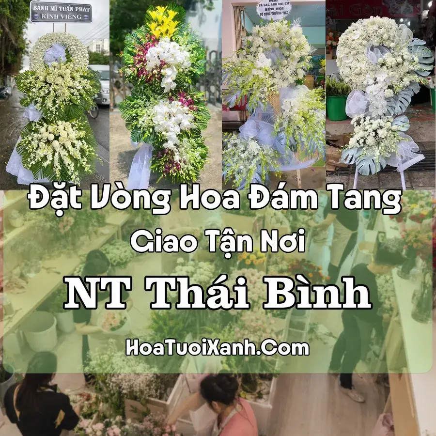 Hoa đám tang NT Thái Bình