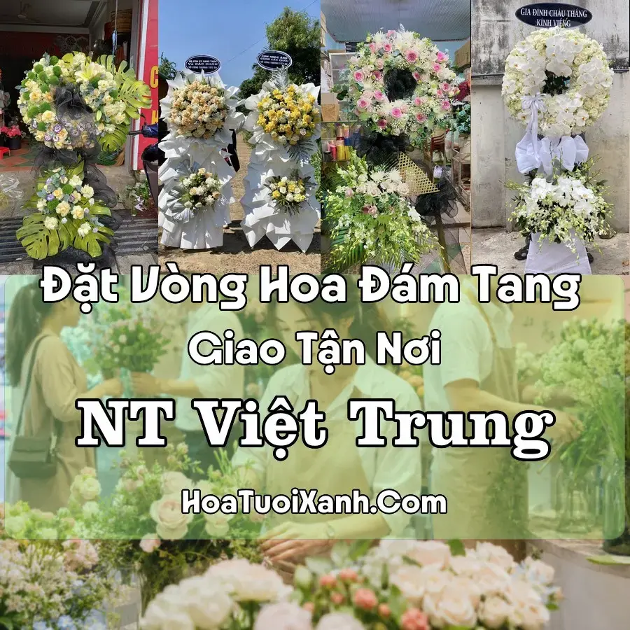 Hoa đám tang NT Việt Trung