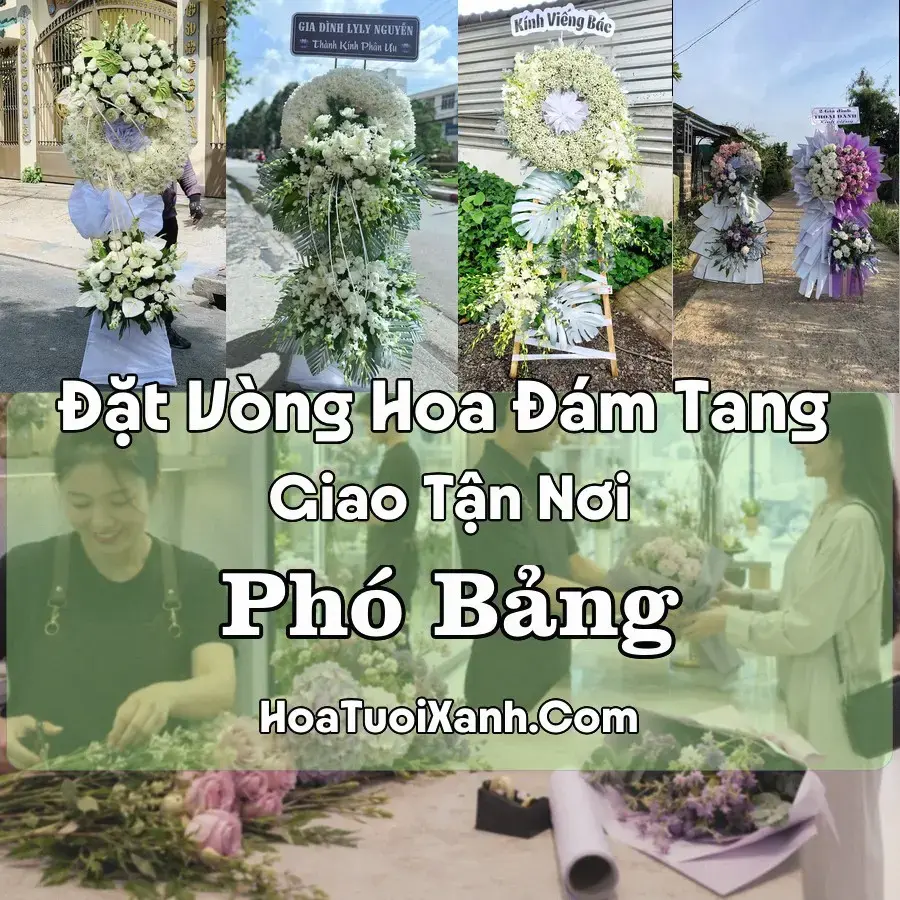 Hoa đám tang Phó Bảng