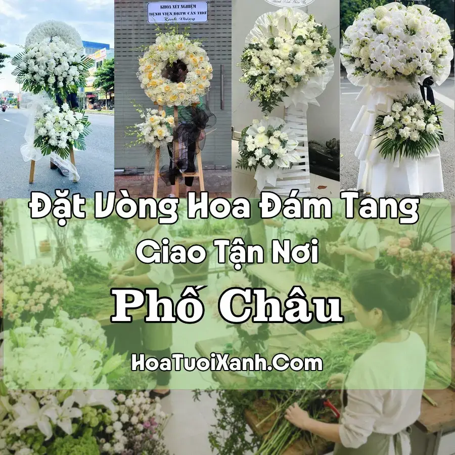 Hoa đám tang Phố Châu