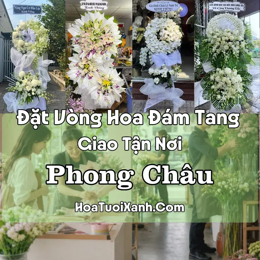 Hoa đám tang Phong Châu