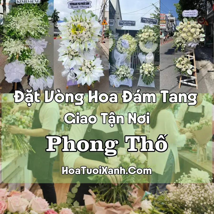 Hoa đám tang Phong Thổ