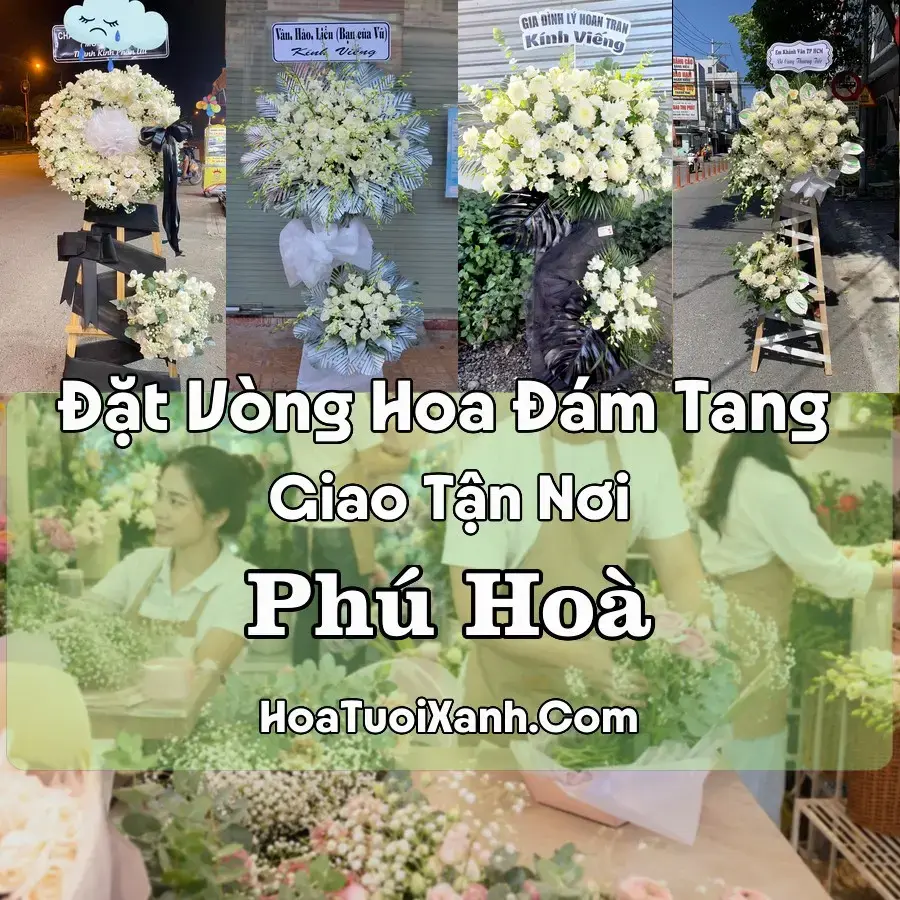 Hoa Đám Tang Phú Hoà (Xã Phú Hòa, An Giang mới)