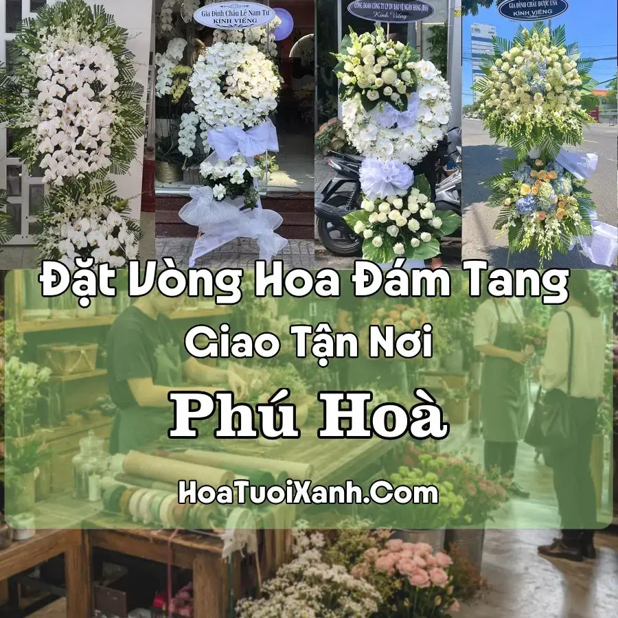 Hoa Đám Tang Phú Hoà (Xã Phú Hòa 1, Đắk Lắk mới)