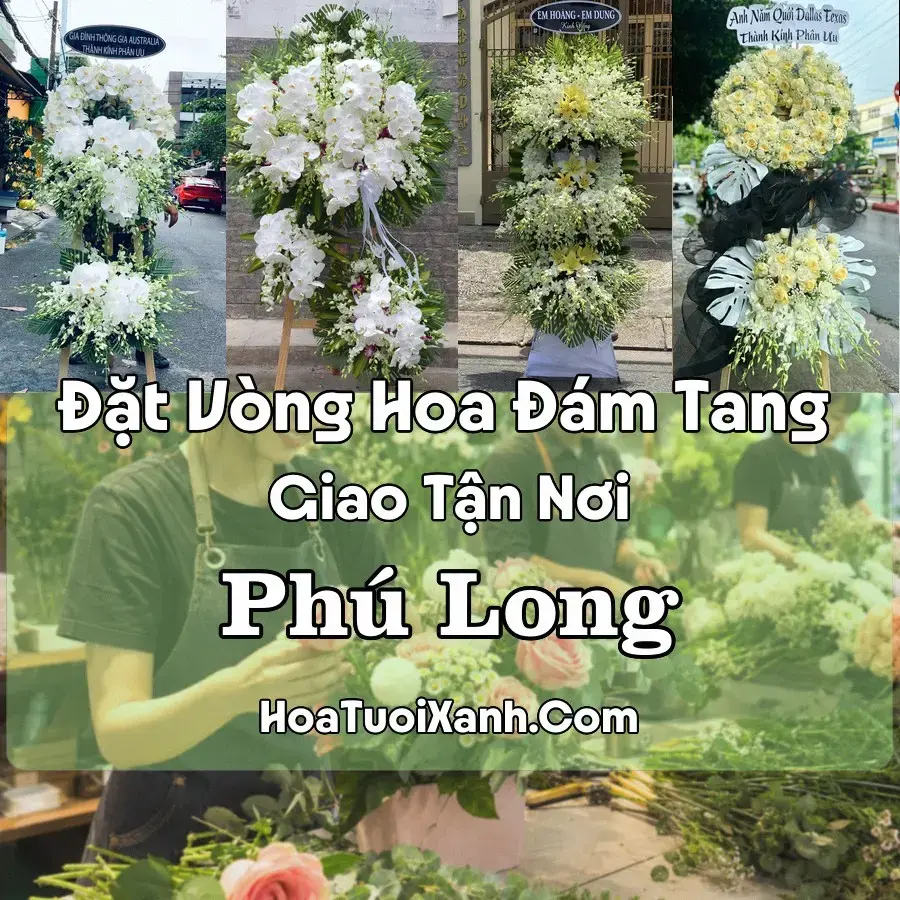 Hoa đám tang Phú Long