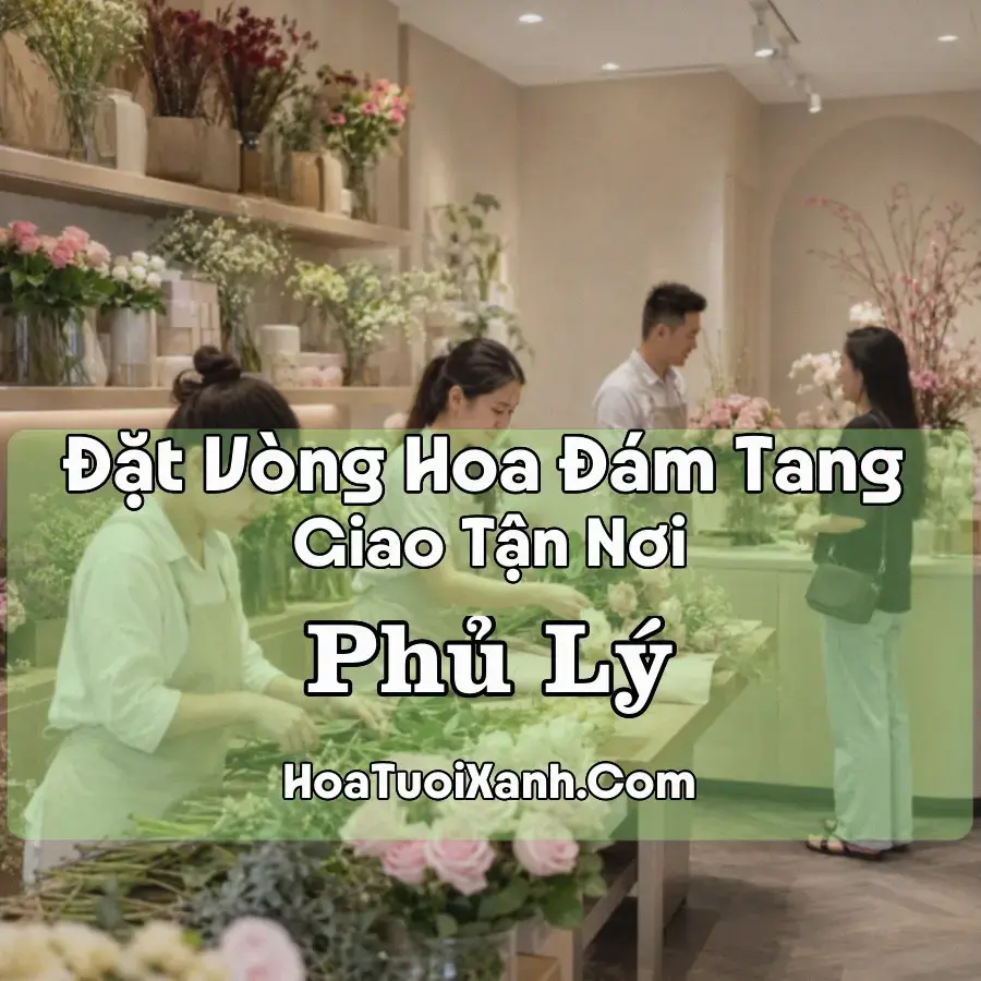 Hoa đám tang Phủ Lý