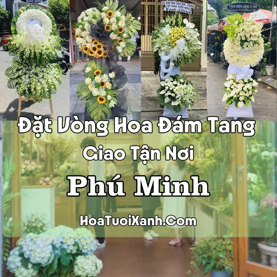 Hoa đám tang Phú Minh
