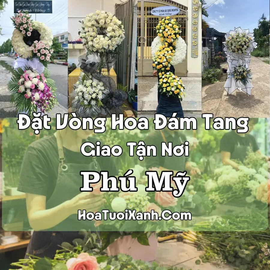 Hoa đám tang Phú Mỹ