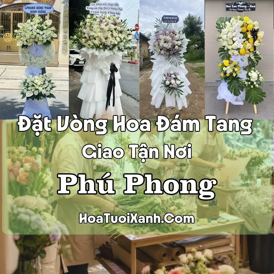 Hoa Đám Tang Phú Phong (Xã Tây Sơn, Gia Lai mới)