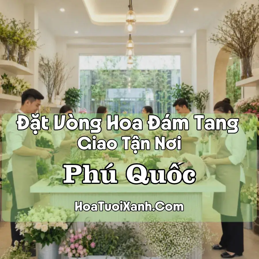 Hoa đám tang Phú Quốc