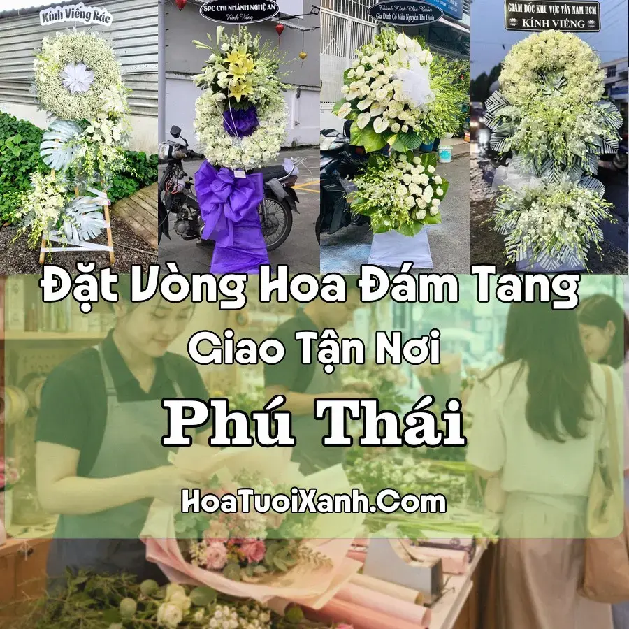 Hoa đám tang Phú Thái