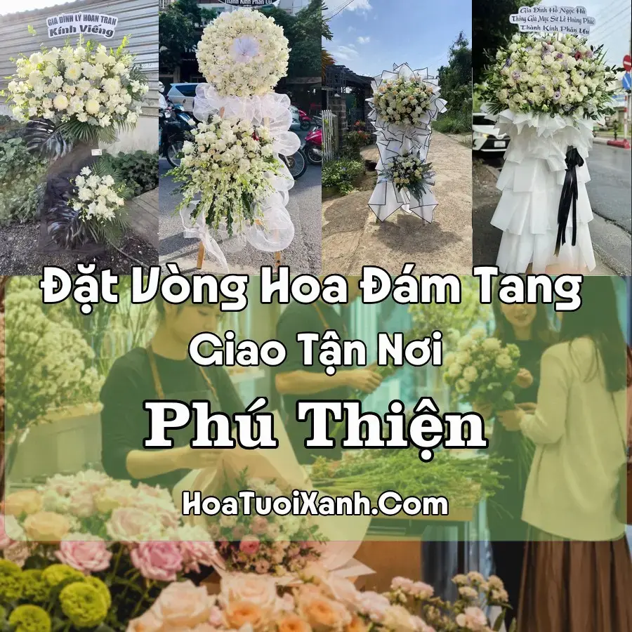 Hoa đám tang Phú Thiện