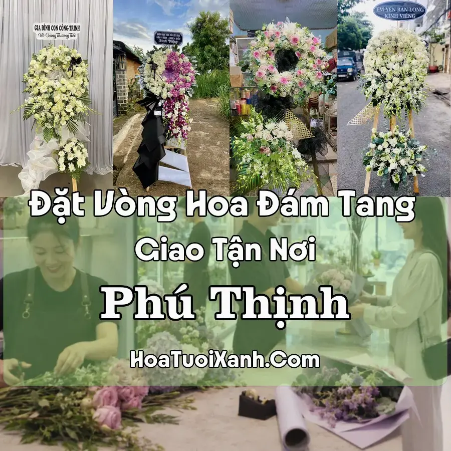 Hoa Đám Tang Phú Thịnh (Xã Chiên Đàn, Đà Nẵng mới)