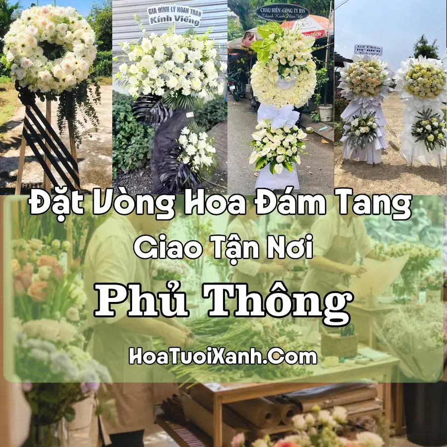 Hoa Đám Tang Phủ Thông (Xã Phủ Thông, Thái Nguyên mới)