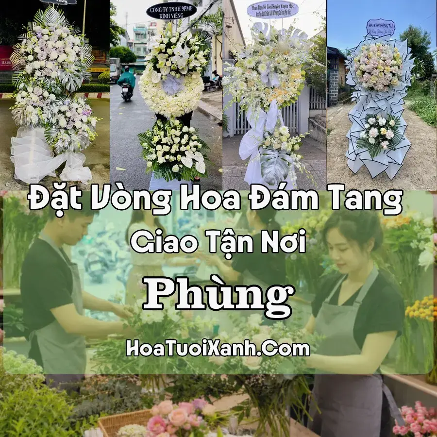 Hoa đám tang Phùng