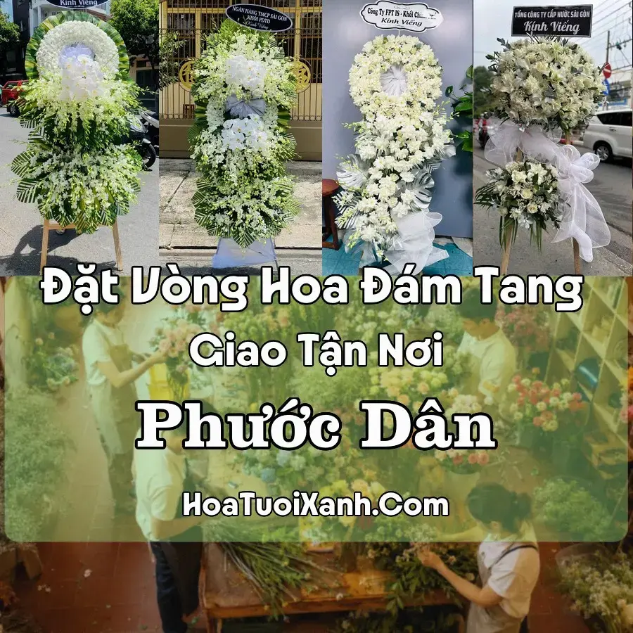 Hoa Đám Tang Phước Dân (Xã Ninh Phước, Khánh Hòa mới)