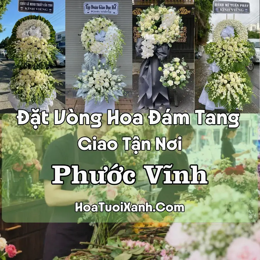 Hoa Đám Tang Phước Vĩnh (Xã Phú Giáo, TP.HCM mới)