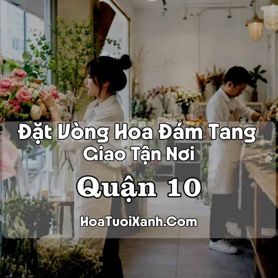 Hoa đám tang Quận 10