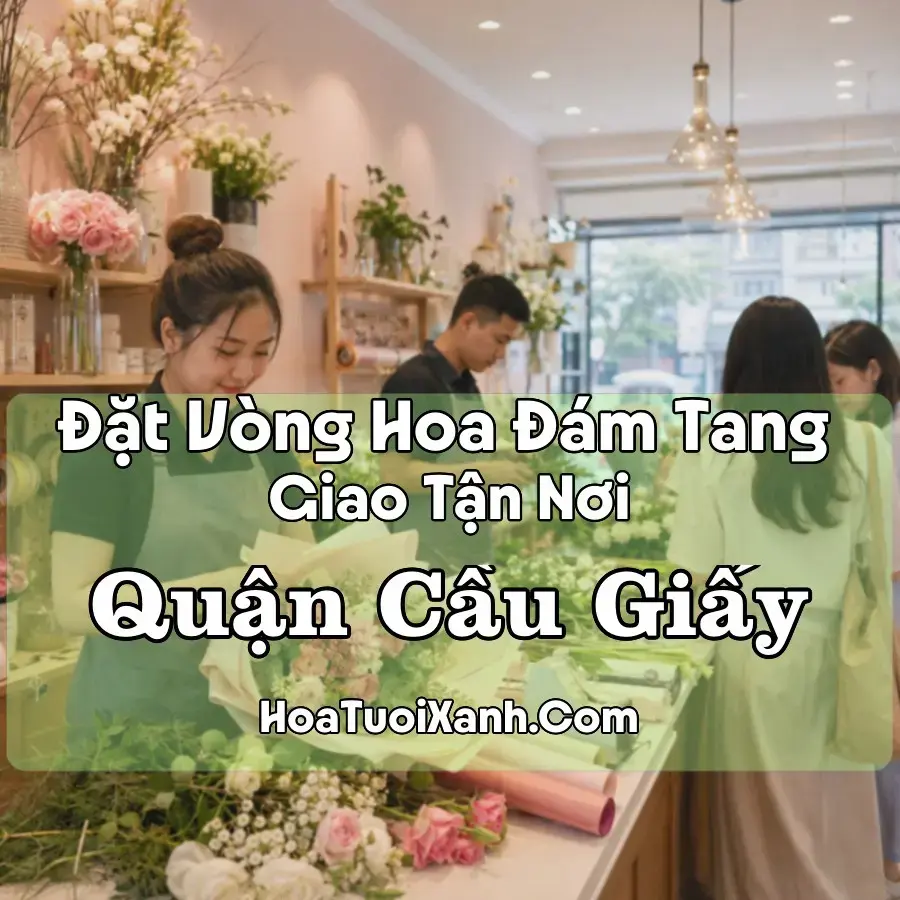 Hoa đám tang Quận Cầu Giấy
