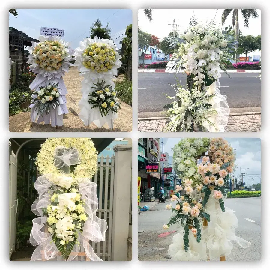 Bốn mẫu hoa đám tang Quận Dương Kinh