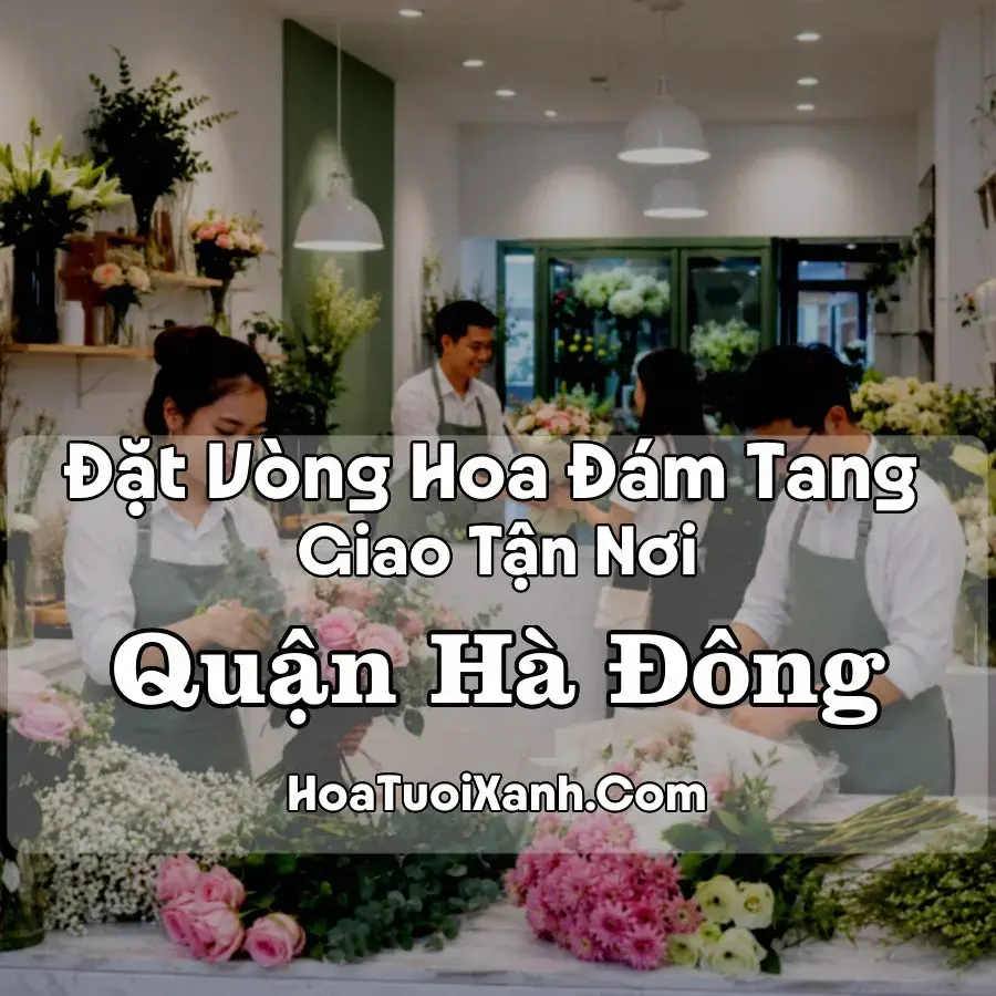 Hoa Đám Tang Quận Hà Đông (Phường Hà Đông, Kiến Hưng, Hà Nội mới)