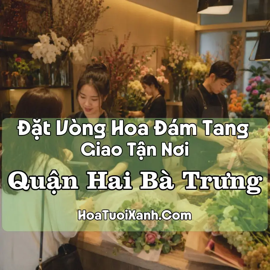 Hoa Đám Tang Quận Hai Bà Trưng (Phường Hai Bà Trưng, Bạch Mai, Hà Nội mới)