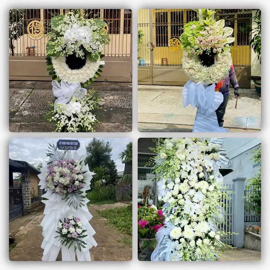 Bốn mẫu hoa đám tang Quận Hoàn Kiếm