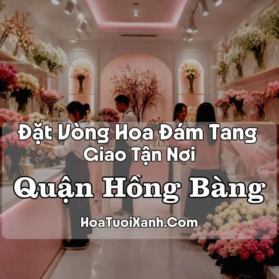 Hoa đám tang Quận Hồng Bàng