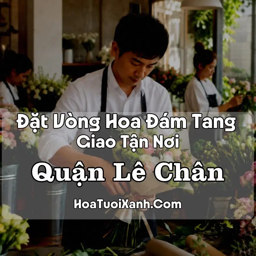 Hoa đám tang Quận Lê Chân